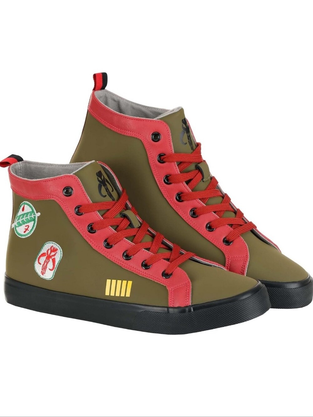 Star Wars Boba Fett high-top unisex sneakers  Mens Size 9 New With Tags